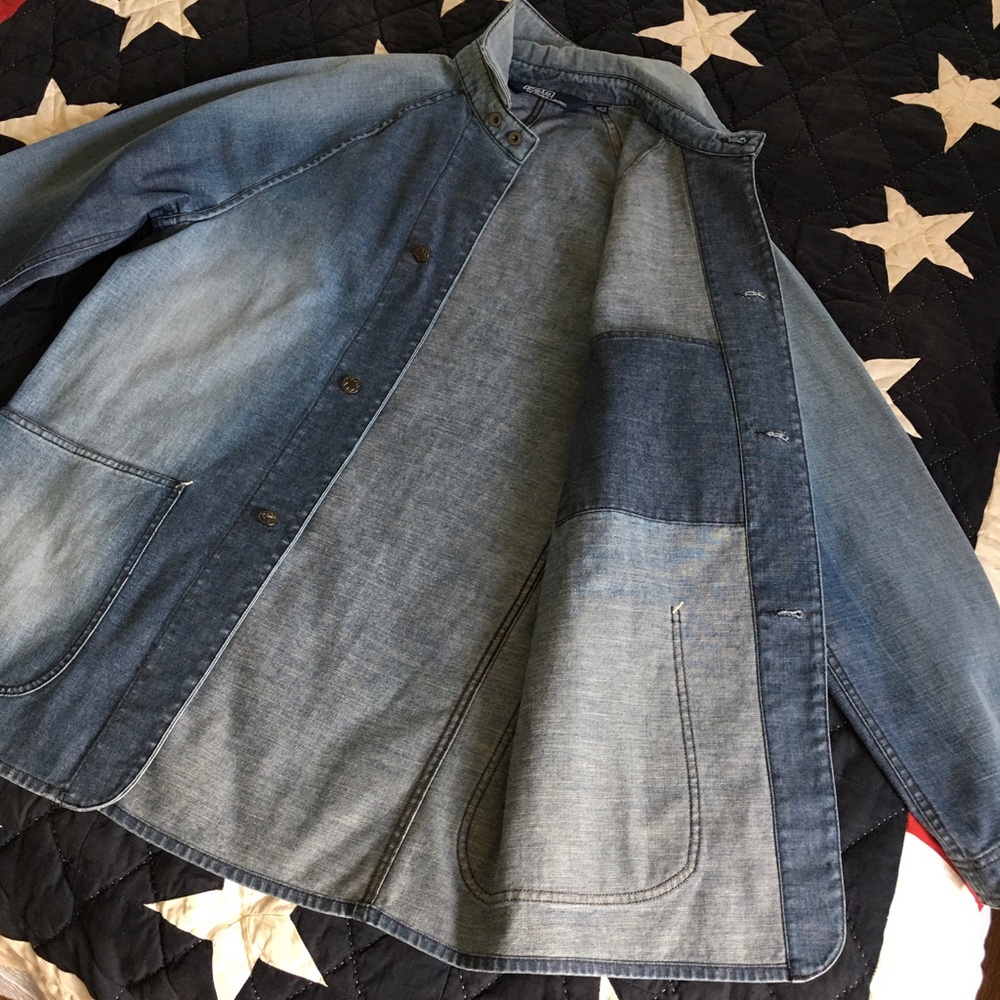 Polo Ralph Lauren MEN’S Ombré Blue Denim Jacket